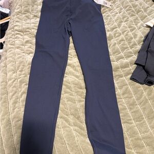 Navy crossover leggings